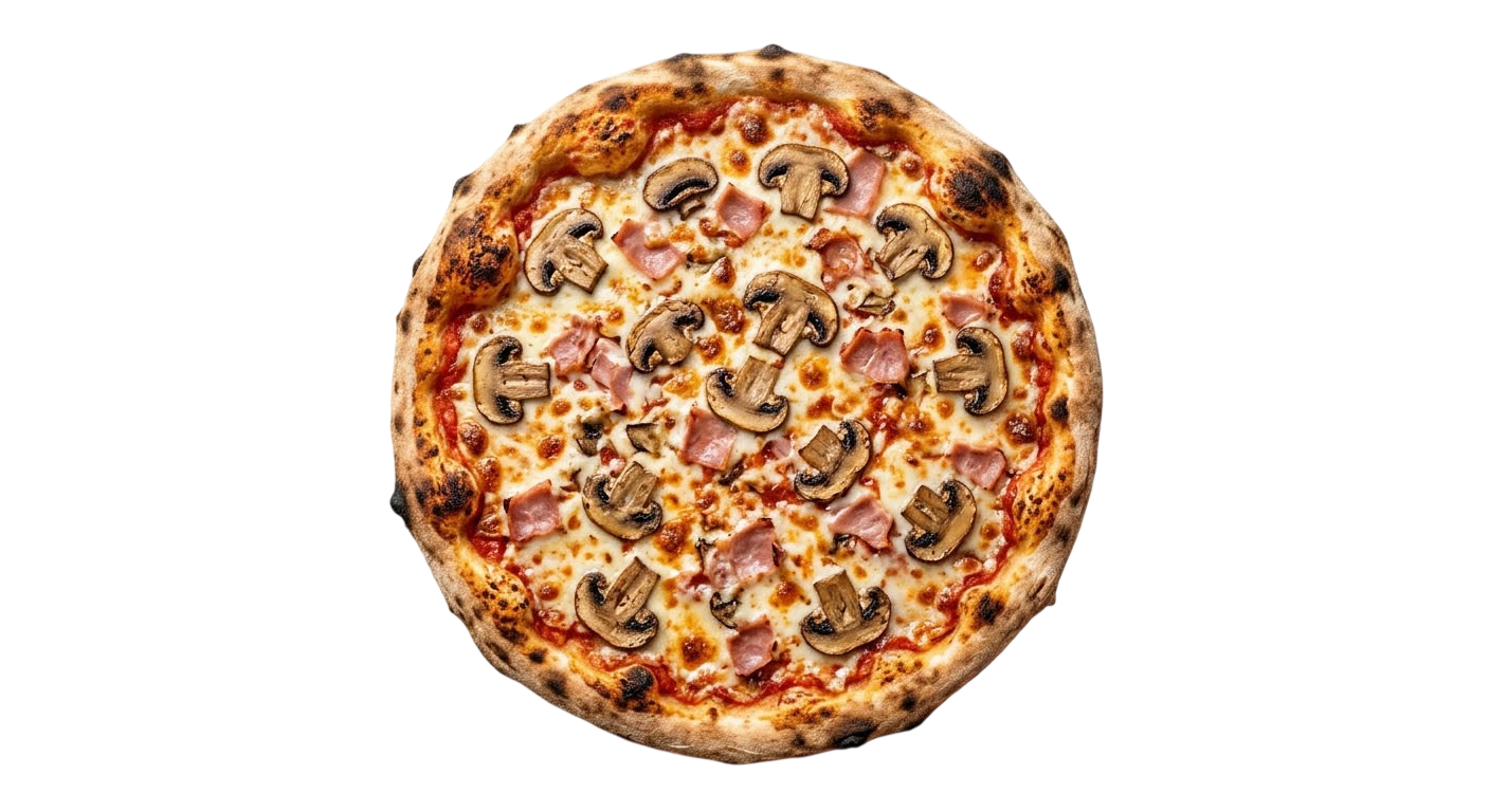 Pizza Funghi Prosciutto