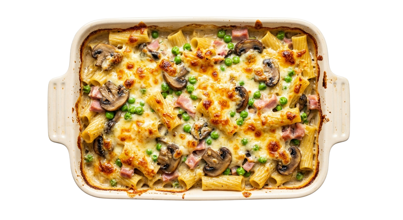 Pasta mit Schinken