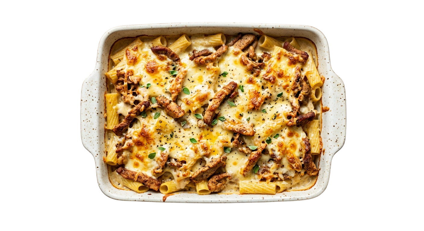Pasta mit Gyros