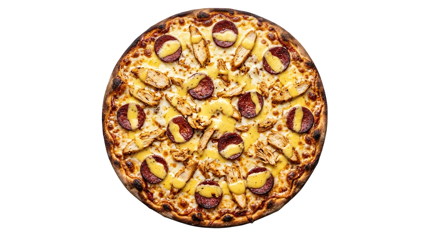 Pizza Hollandaise mit Sucuk
