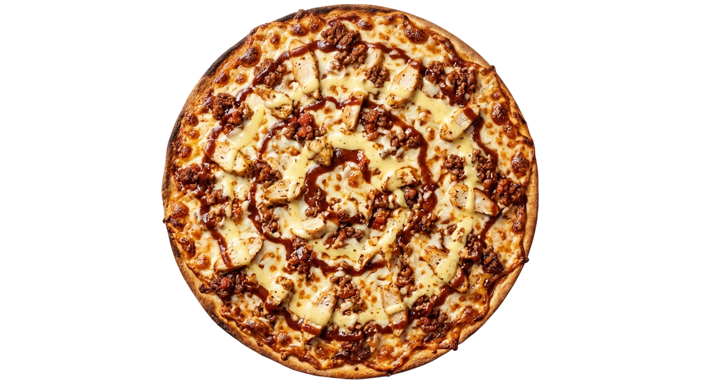 Pizza Hollandaise mit Bolognese