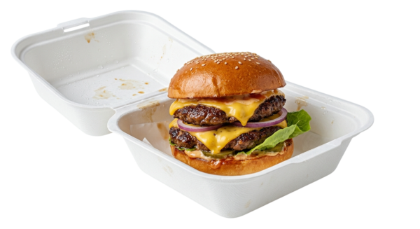 Doppelter Cheeseburger